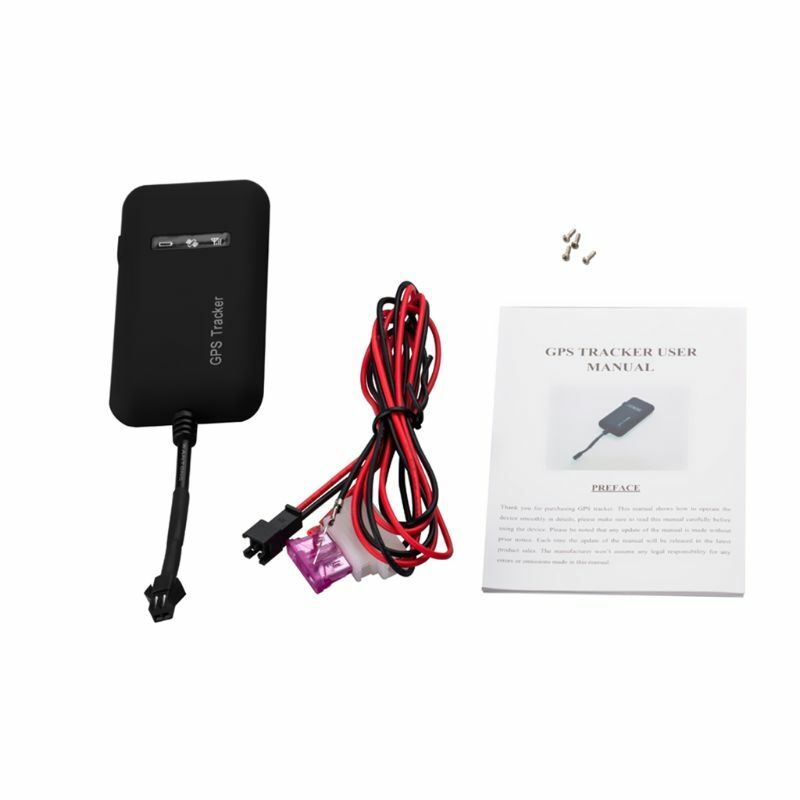 Rastreador antirrobo GT02A rastreador GPS de coche GSM GPRS SMS dispositivo de seguimiento de vehículos localizador de seguimiento en tiempo real