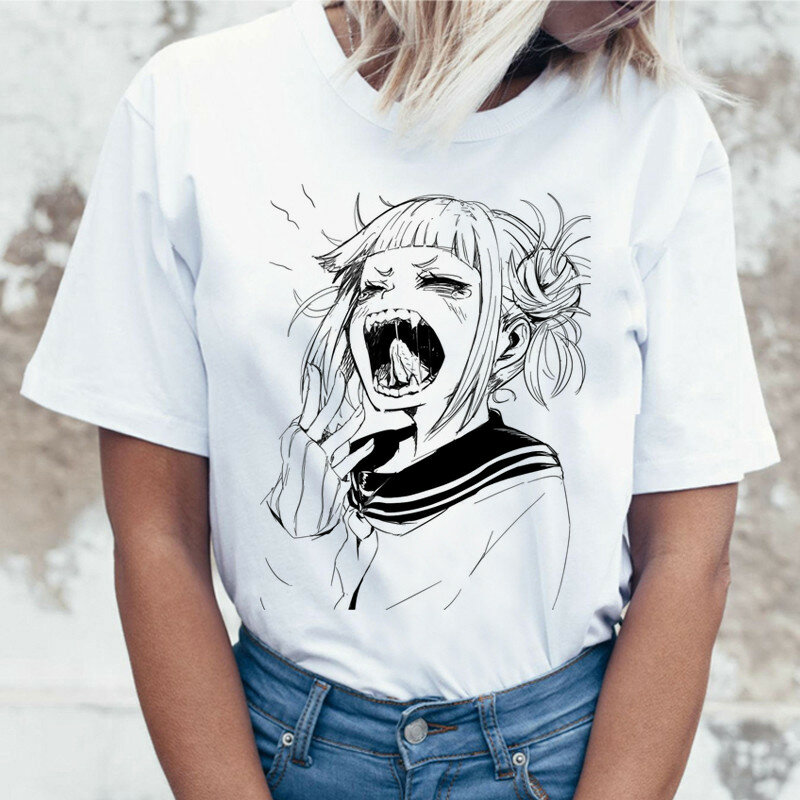 Lus Los Nieuwste fashion Anime Streetwear T-shirts Vrouwen Mijn Hero Academia T-shirt Boku Geen Hero Academia Cosplay T-shirt voor vrouw
