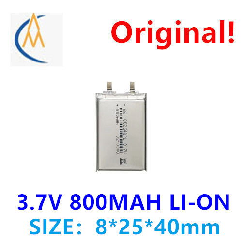 802540 lithium-batterie 800MAH polymer 3,7 V schönheit instrument intelligente auge maske physikalisch-chemischen lampe cell hersteller