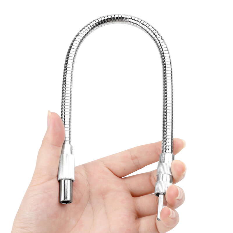 Flexible Shaft for Electronic Drill 15/20/30/40CM Metal Easy Bending Connecting Adapter Link for Electronic Drill