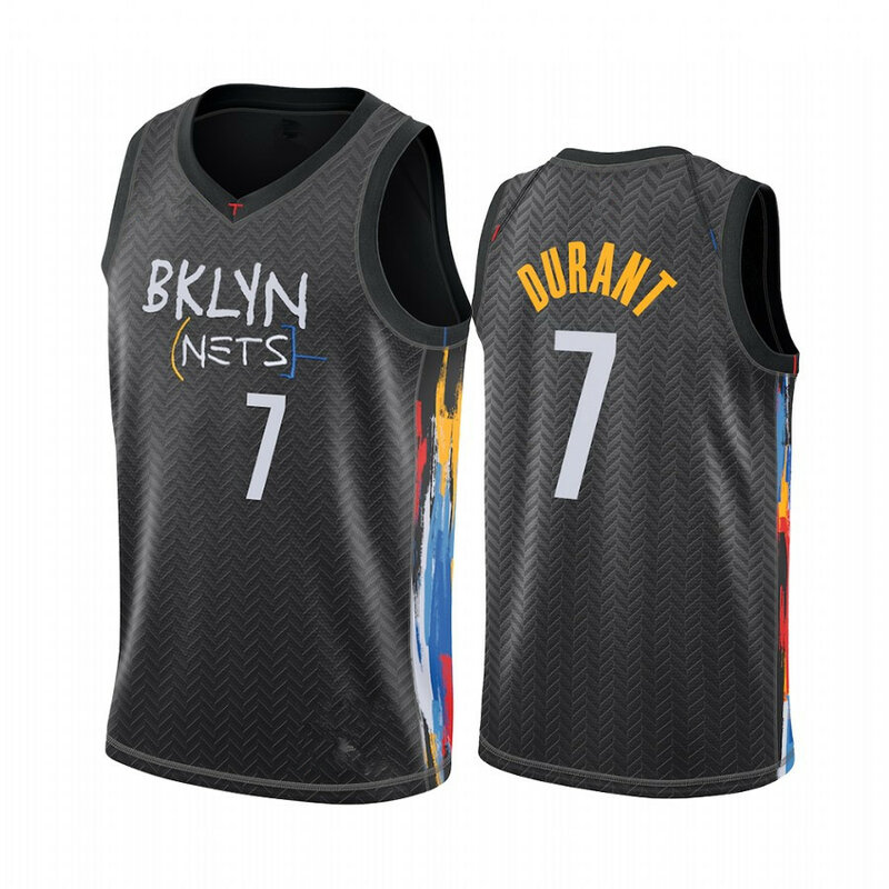 Mens Basketball trikots Brooklyn Nets 13 James Harden Kevin Durant Kyrie Irving Stadt Edition Und Verdient Ausgabe Swingman Jersey
