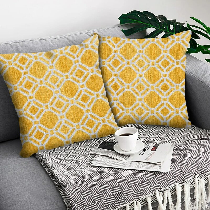 Funda de almohada decorativa para el hogar, cobertor nórdico Simple a rayas para cojines de sofá y cama