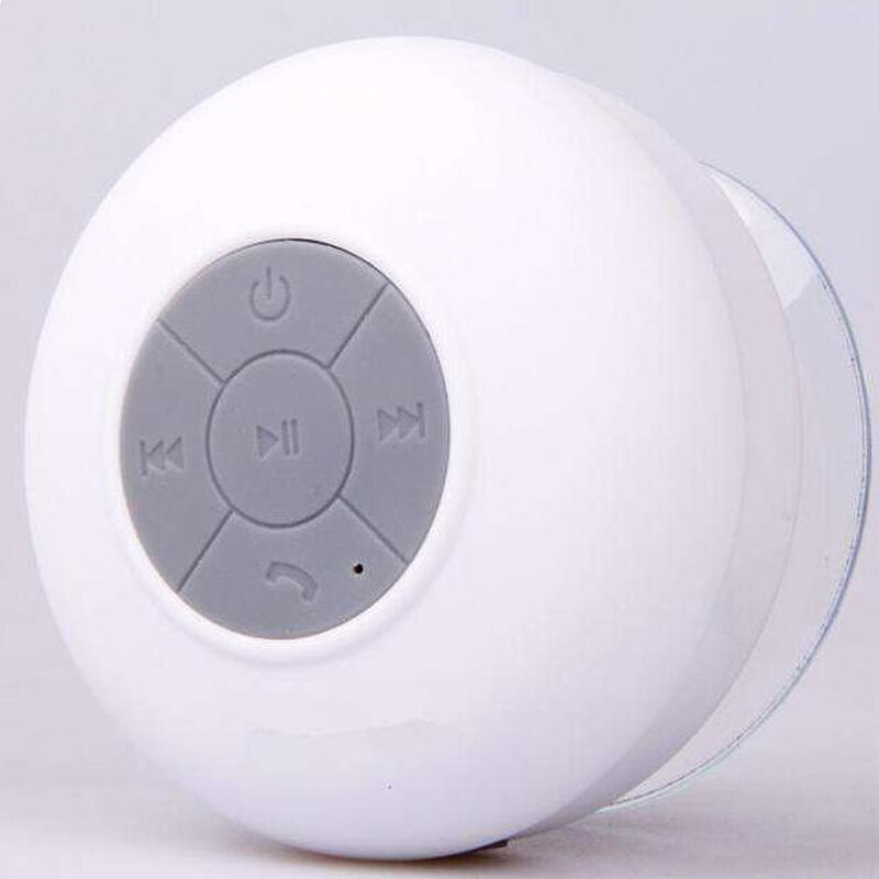 Mini haut-parleur de douche à ventouse étanche IPX4, prix de gros, portable, téléphone portable, sans fil, (BTS06)