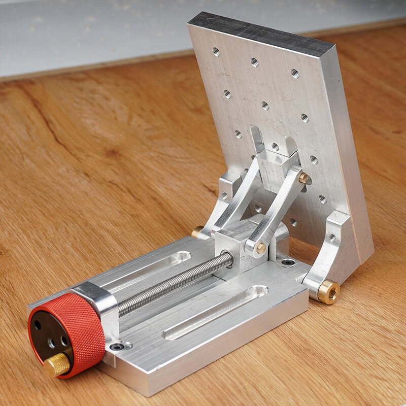 Perforadora de ángulo de inclinación ajustable, accesorio de posicionamiento de aleación de aluminio para carpintería, Inclinómetro de pantalla Digital