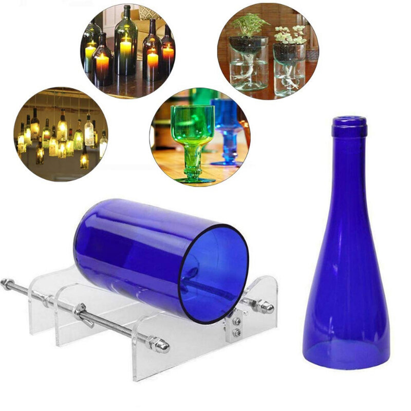 Cortador de botellas de vidrio creativo, herramienta de bricolaje, profesional, corte de botellas caliente