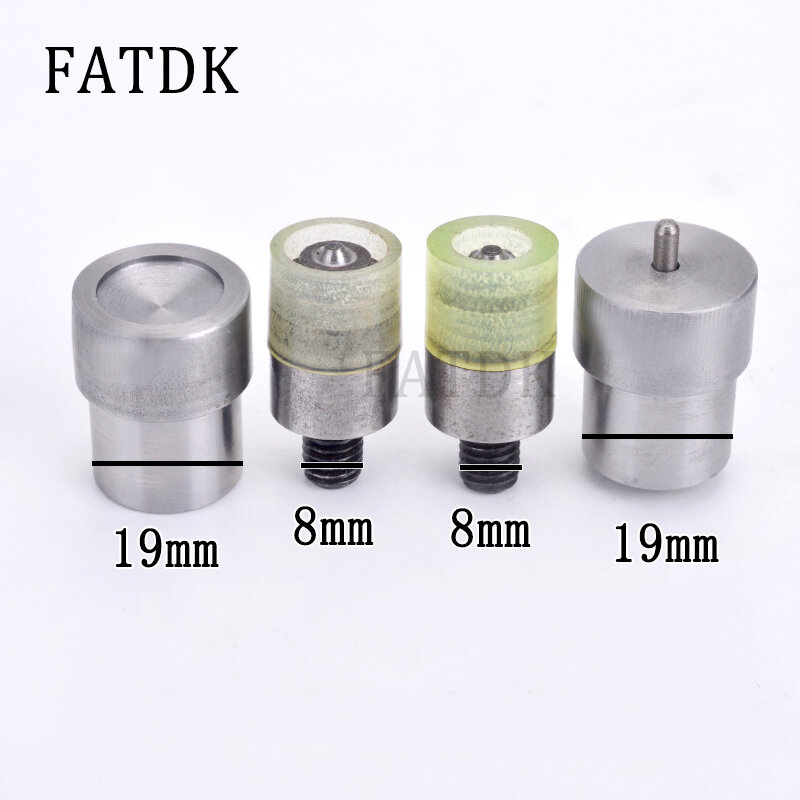 FATDK-troquel de botones a presión de Metal 201 203, herramienta de instalación de molde de hebilla para máquina DIY, envío gratis