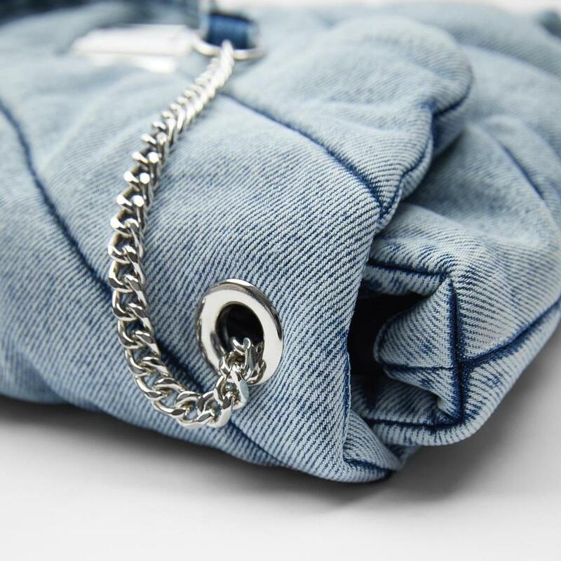 Luxus designer jeans taschen frauen denim kette umhängetaschen für frauen 2020 frauen handtaschen schulter taschen messenger weiblichen