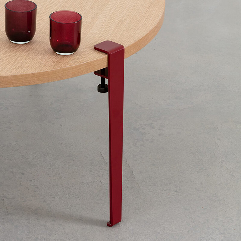 Pieds de Table de chaise en fer à serrage, accessoires de meubles, bricolage, 48cm, 71cm