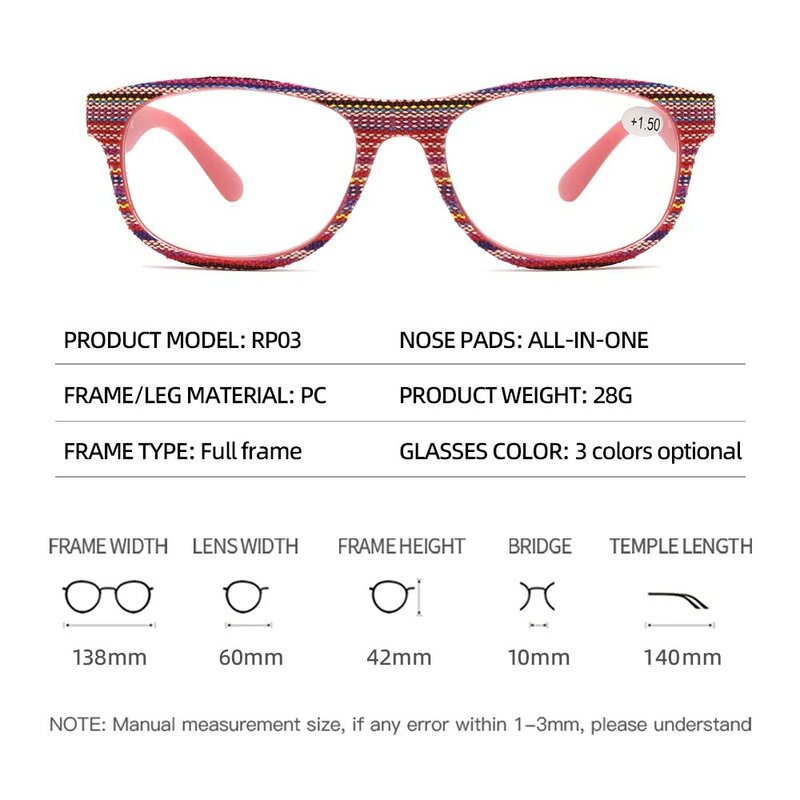 NONOR แว่นตาอ่านหนังสือคลาสสิกสำหรับผู้หญิงความละเอียดสูง Vision เลนส์สแควร์ชายแว่นขยายเก่ากระจ...