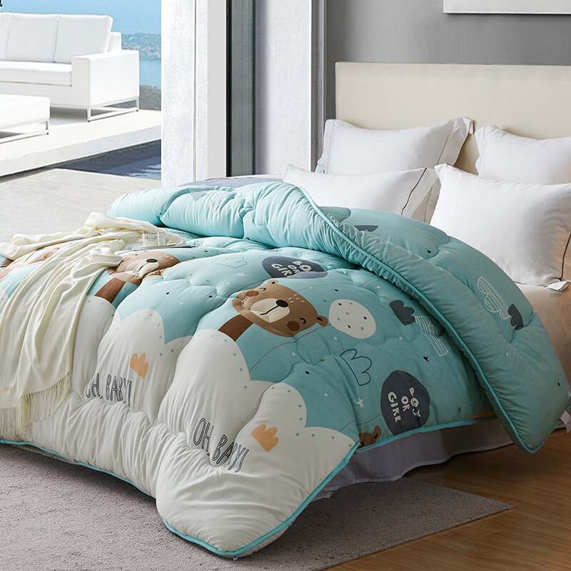 Всесезонное одеяло для разных сезонов, высококачественное зимнее одеяло, утолщенное одеяло, теплое домашнее одеяло, пододеяльник, постельн...