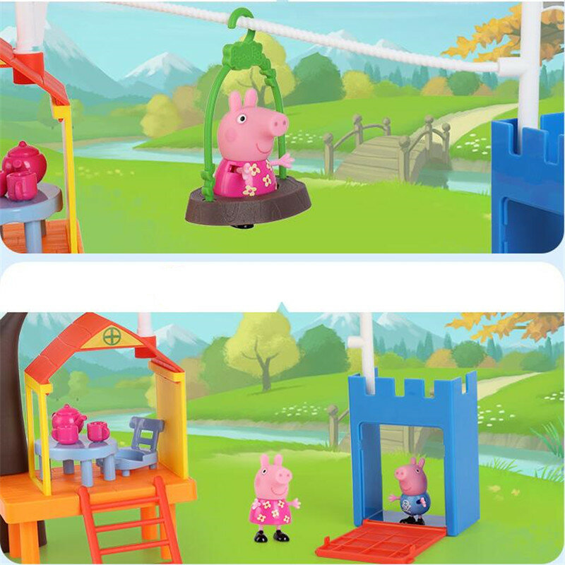 Anime The Forest Tree House ruolo familiare giocattoli per bambini Action Figure modello in Pvc regali di compleanno per bambini