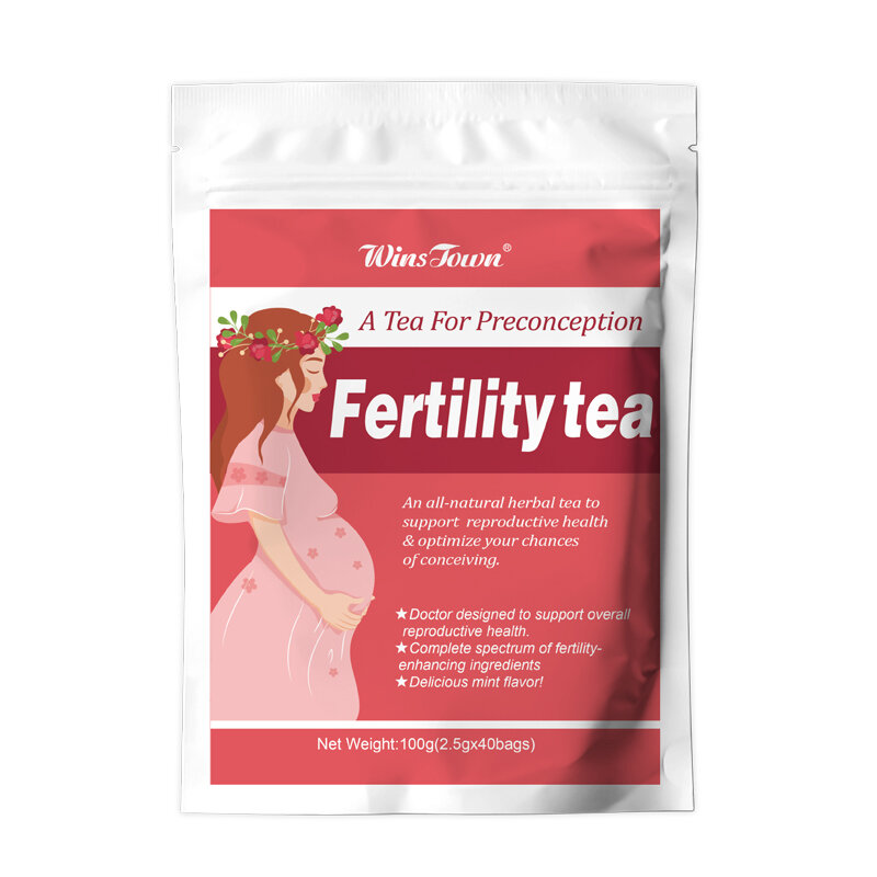 2 packs 60 pçs 100% natural erval quente útero limpeza uterina desintoxicação gravidez feminino fertilidade chá