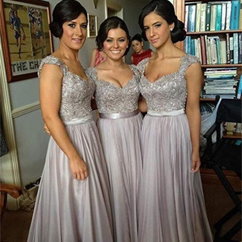 Элегантные длинные платья для свадебной вечеринки, платье для подружки невесты, официальное платье для гостей, фиолетовое, Бордовое платье ...