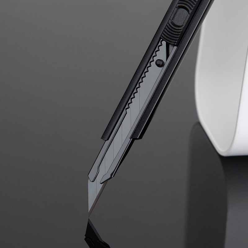 Youpin-faca elétrica fizz, cortador de papel com lâmina de metal com abertura automática, ângulo de design em liga de alumínio, corta papel