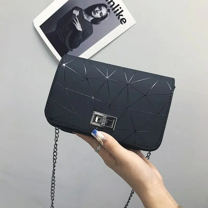 Женские сумки 2020 дюйма, женская сумка-мессенджер, сумка на цепочке с принтом в виде трещин, сумка через плечо
