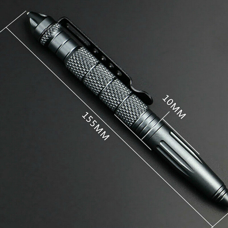 Difesa di alta qualità penna tattica personale penna autodifesa strumento multiuso aviazione alluminio antiscivolo portatile