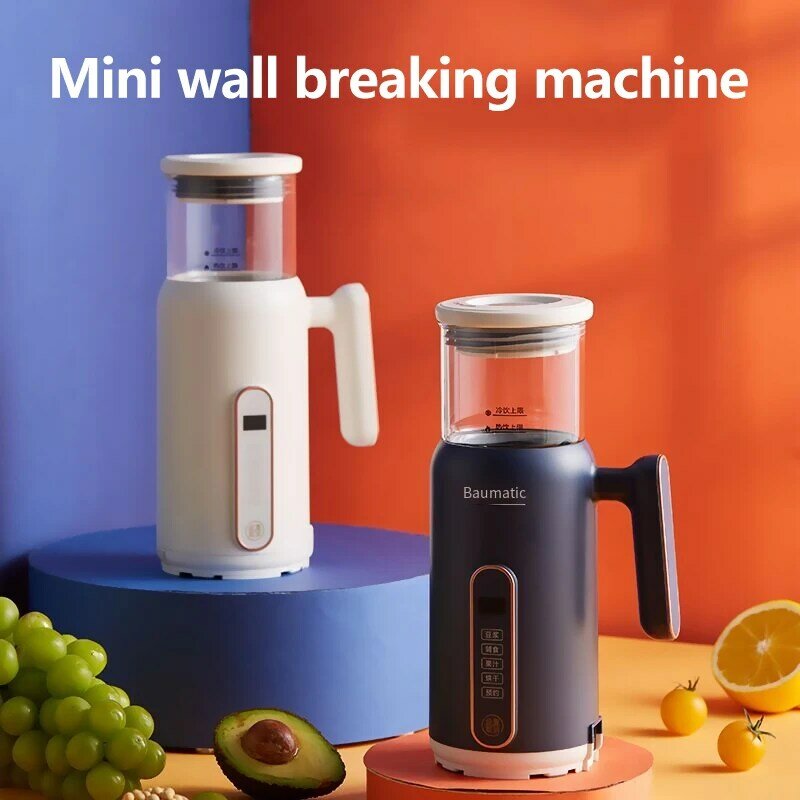 Mini multi-function wall breaking machine household small filter-free soy milk