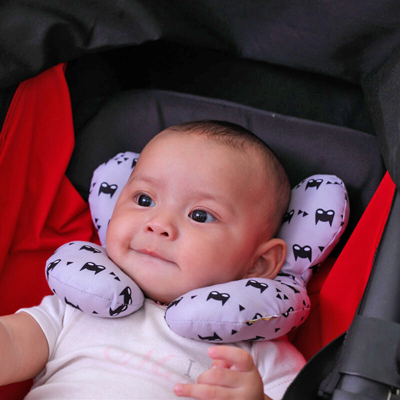 Produtos de proteção da criança recém-nascidos bebê u-shaped travesseiro anti rolar para baixo quando o bebê dormir também anti-cabeça quando o bebê no carrinho de bebê