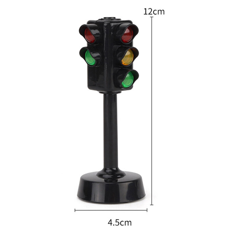 Simulation Mini Traffic Signs Light Speed Camera Model with Music LED Pretend Play Toy Education Children Toy Kids Gift