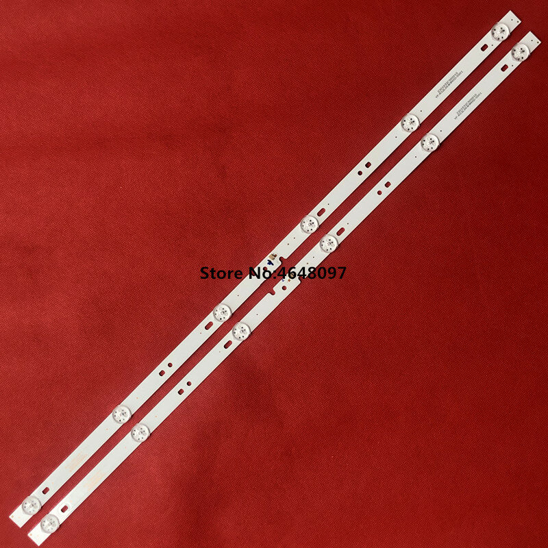 Led backlight strip 6 lâmpada para haier 32 "tv YF-K02L004HMXD-0001 HK32D06-ZC22AG-20 JL.D32061330-032BS-M_V02 RF-AE320E30-0601S-06