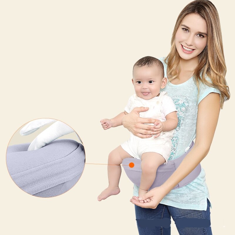 แบบพกพา ERGONOMIC Baby Carrier กระเป๋าเป้สะพายหลังเด็กทารกสำหรับ 0-36 เดือนเด็กวัยหัดเดินสลิง Hipseat ทารกแรกเกิดกระเป๋าถือเข็มขัดสำหรับแม่พ่อ