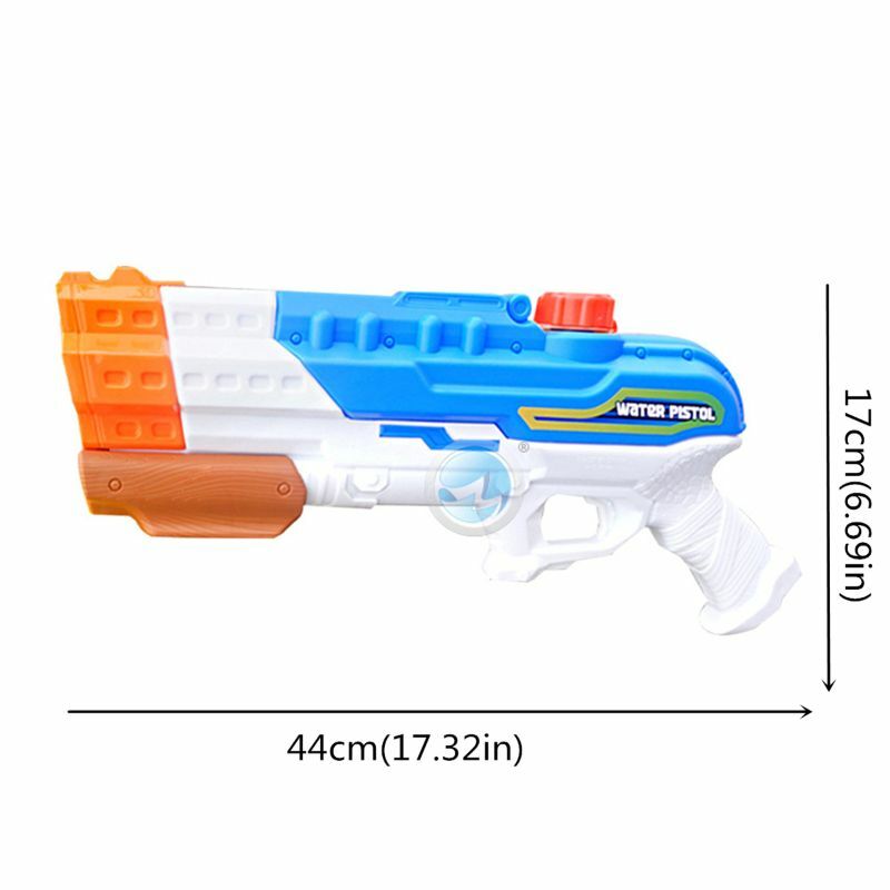 Водяной пистолет Soaker 1200 куб. См, водяной пистолет 30 футов с 4 насадками для водного боя, летняя уличная игрушка для бассейна и пляжа