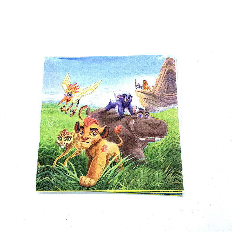 Lion Schutz Einweg Party Geschirr Für Kinder Geburtstag Party Decor Cartoon Lion King Thema Platte Tasse Serviette Baby Dusche Versorgung