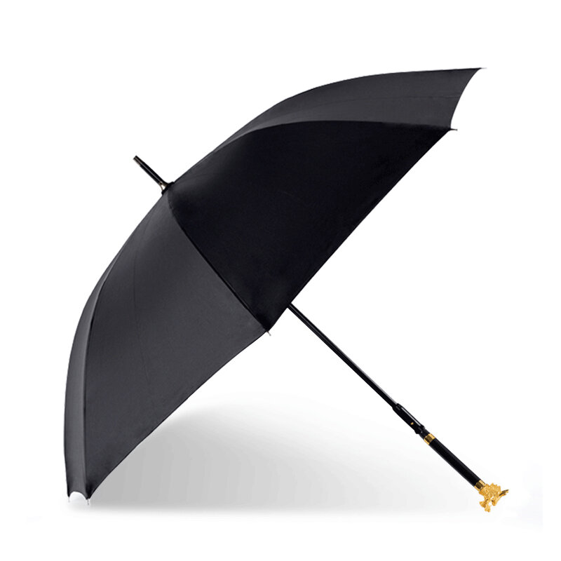 Зонт самурайский ветрозащитный в деловом стиле с длинной ручкой