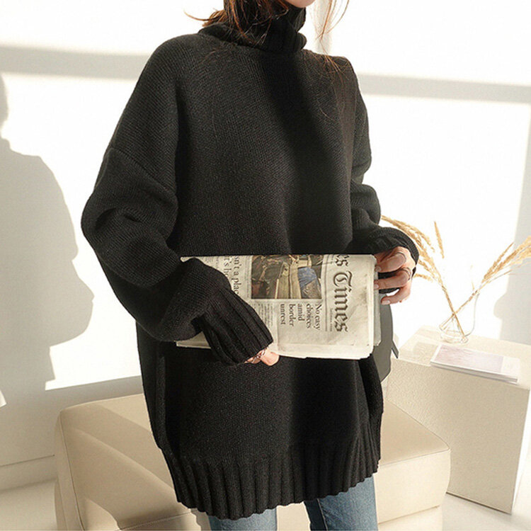 Langarm Sweters Frauen Tops blusas mujer de moda 2020 Lose-Fit Korean-Stil sueter mujer Gestrickte Pullover pullover 832A