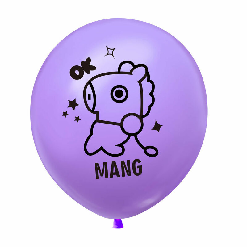 Kpop Bangtan Boys materiały urodzinowe zawiera Banner ozdoba na wierzch tortu Cup ozdoba na wierzch tortu s balon na dziewczynę dekoracja urodzinowa