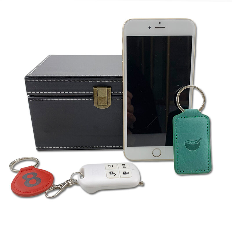 Caja de protección de señal Faraday, caja antirrobo de señal RFID / Wifi/GPS, jaula de Faraday, caja de llave de coche, adecuada para llaves de coche