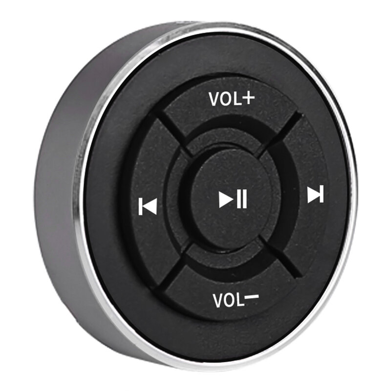 Телефон Беспроводная медиа Кнопка автомобильный мотоцикл рулевое колесо воспроизведение музыки пульт дистанционного управления Запуск Siri для iOS/Android Автомобильные аксессуары
