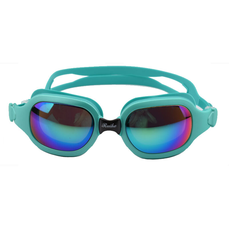 Gafas de natación para hombre y mujer, lentes de protección UV antiniebla, impermeables, equipo subacuático, máscara de buceo