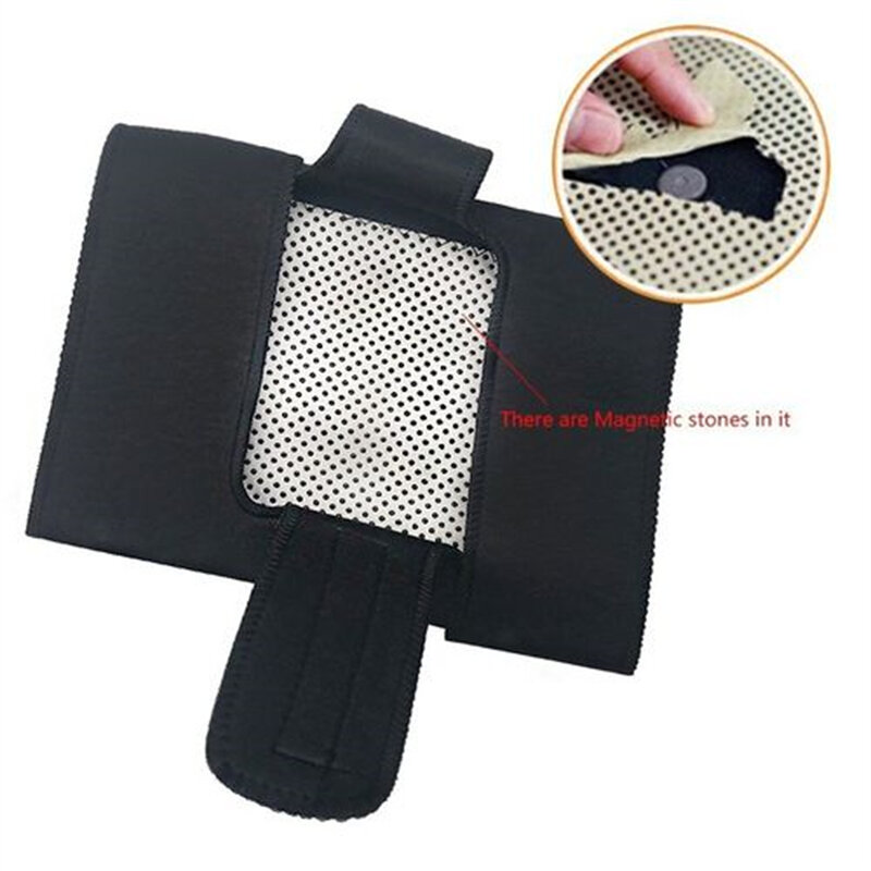 Self Heating Magnetic Knee Brace Support Pad Thermal Therapy Arthritis Protector