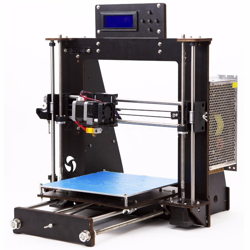 3D Drucker Prusa i3 Reprap MK8 MK2A LCD Bildschirm Imprimante impresora 3d Drucker Stromausfall Lebenslauf Druck
