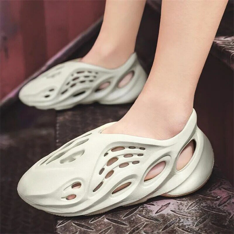 Nam Cặp Đôi Xăng Đan Dừa Động Bao Đầu Bãi Biển Cỡ Lớn 36-45 Nam Nữ Giày Sandal Zapatos Para mujer