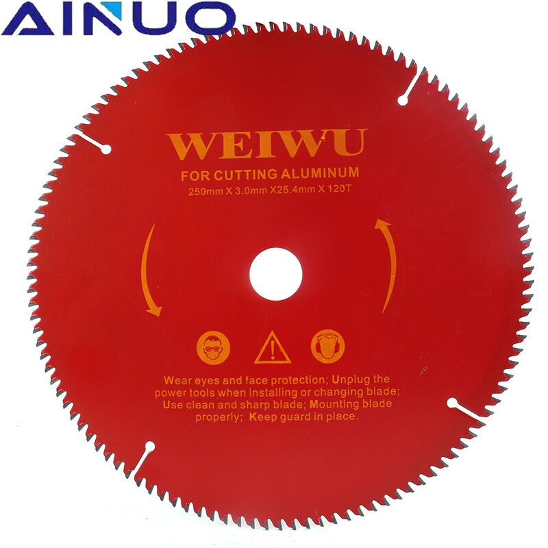 10" 250mm Circular Saw Blade Cutting Disc Wood Cutter Hard Alloy Discs Carbide Tipped Cutter 40T 60T 80T 100T 120T
