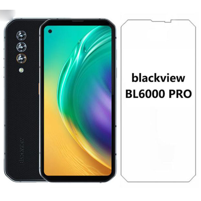 For Blackview BL6000 Pro 5G  6.36" Screen Protective Tempered Glass ON BL6000Pro Original Product Protector Cover Film