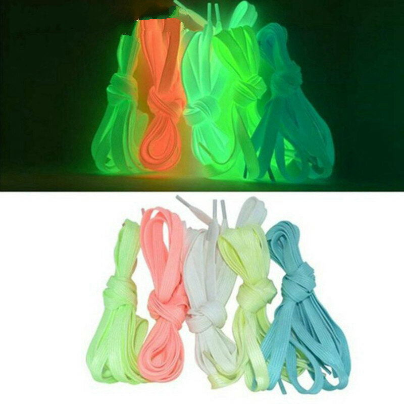 4-color Reflective Laser Sequined Shoelaces, a Pair of Hollow Woven Shoelaces 100CM/120CM Sports and Leisure Shoelaces