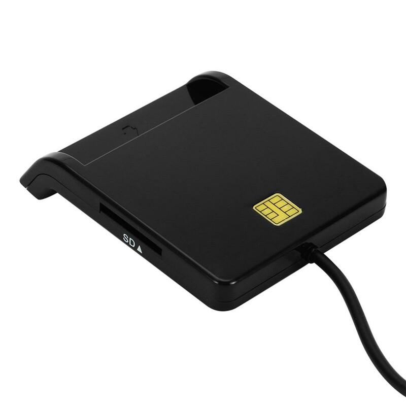 Lector de varias tarjetas USB 2,0, para tarjeta SD, TF, Tarjeta de Identificación SIM para Mac OS/Windows/Vista/XP