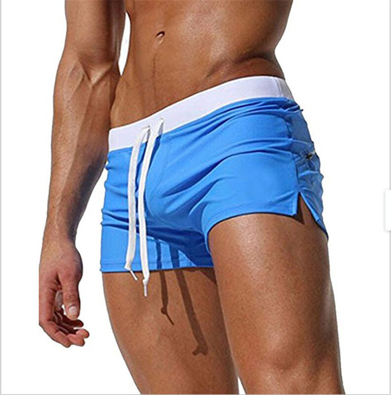 Pantalones cortos de culturismo para hombre, ropa deportiva transpirable de secado rápido para correr, playa, natación, Verano