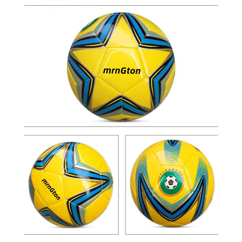 2020 Classic Size 5 Color mixing Football PU Soccer Balls Training Adult Kick Equipment Kid Gift  Outdoor Sport Training Balls