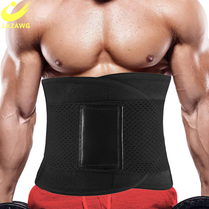 LAZAWG – ceinture de modelage du ventre pour hommes, Corset amincissant, ceinture de gymnastique, perte de poids