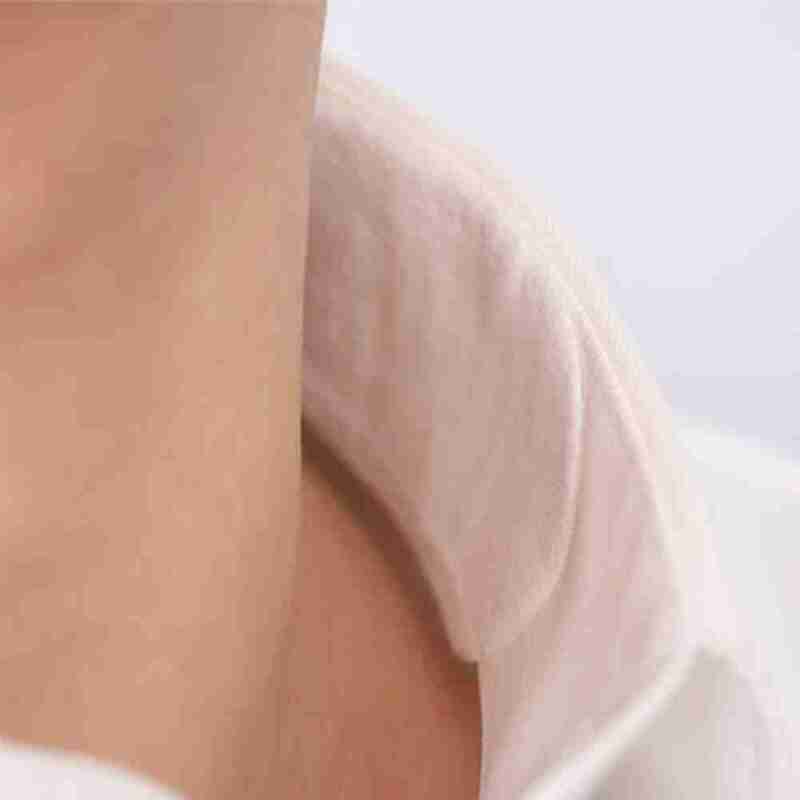 10pc Summer Collar Sweat-absorbent Paper White T-shirt Disposable Collar Pad Anti Perspiration Self Adhesive Anti-Slip Sticker