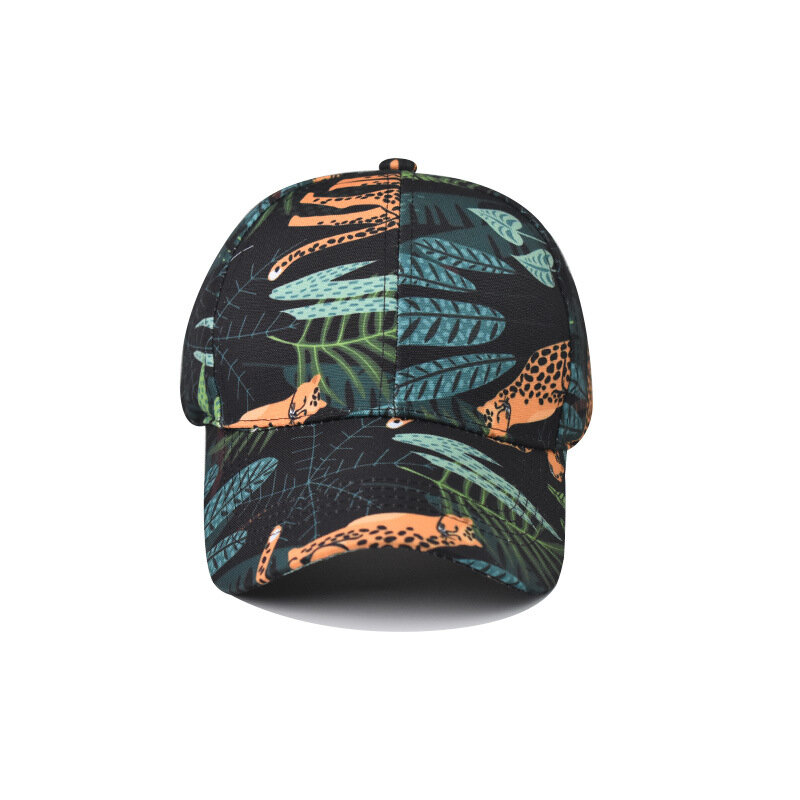 Unisex 야구 모자 여자 그라디언트 색상 조정 가능한 야외 태양 모자 학생 피크 고라 맞춤 인쇄 된 Snapback Casquette