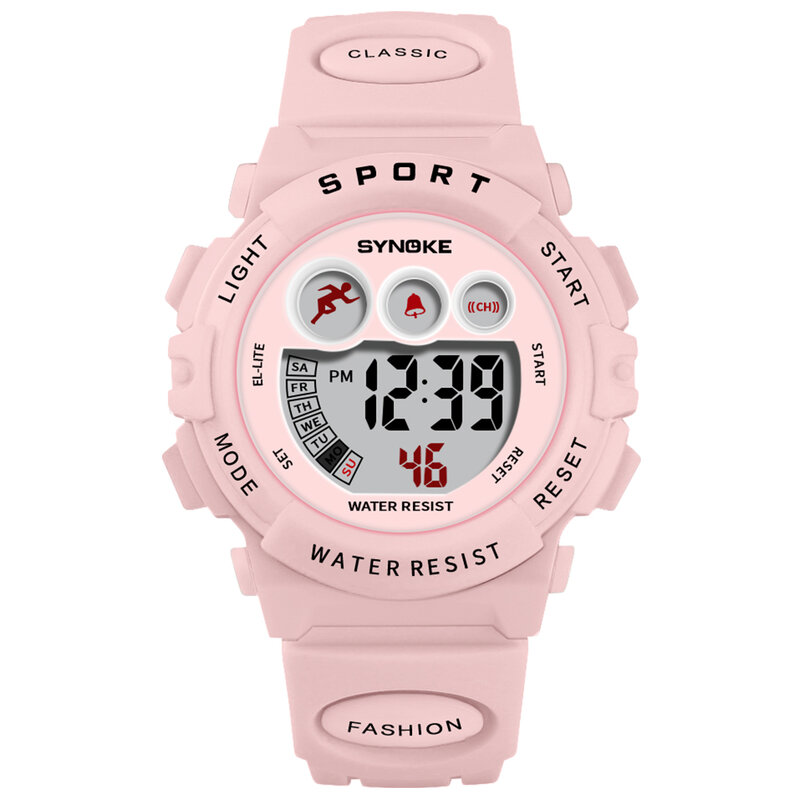 Kids Horloges Led Digitale 50M Waterdicht Shock Outdoor Sport Horloge Kinderen Chronograaf Elektronische Klok Horloges Voor Jongens Meisjes