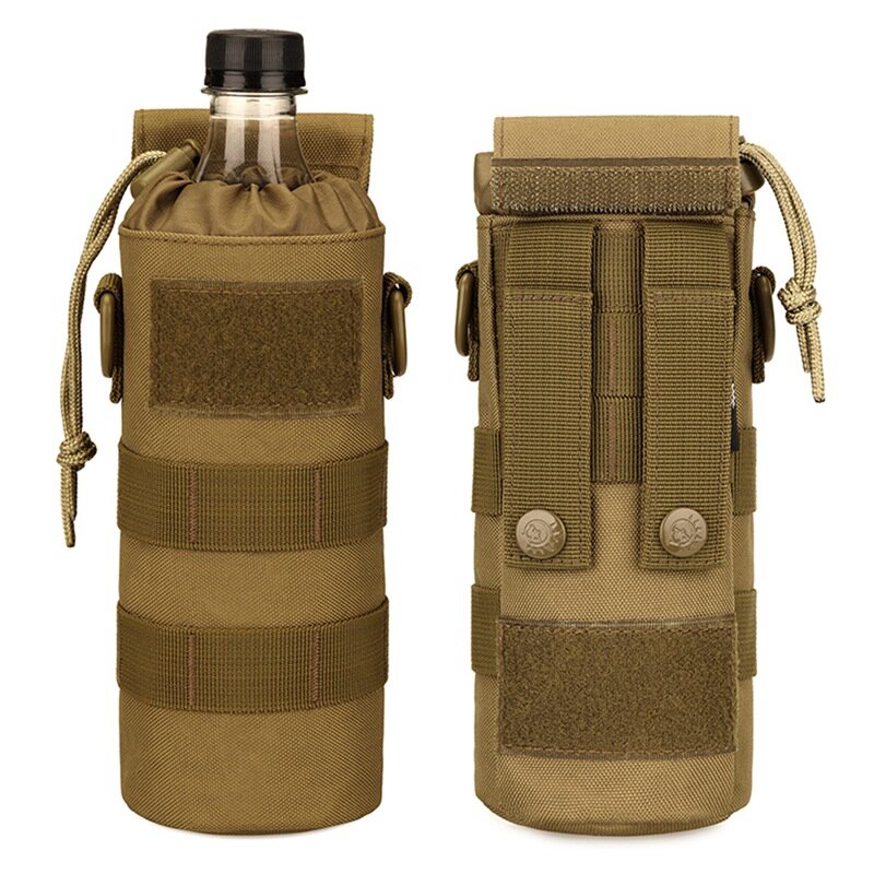 Outdoor 500ml Small Kettle Bag Outdoor Tactical Military Water Bags Shoulder Bottle Holder Multifunction Bottle Pouch