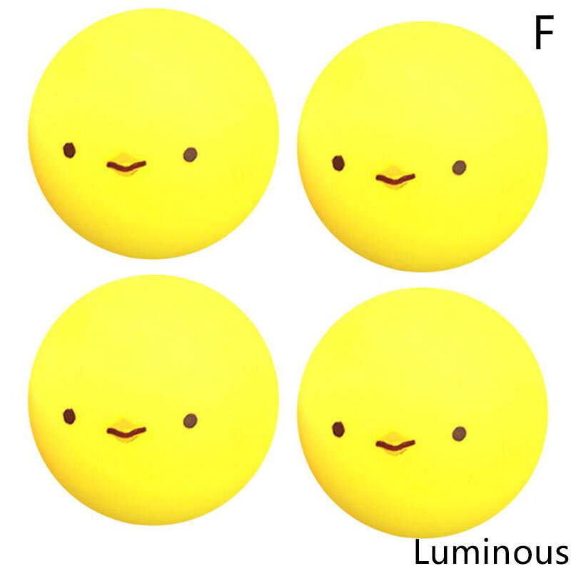 4 шт., Детские флуоресцентные шарики для снятия стресса