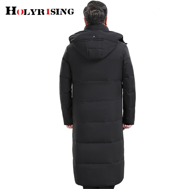 男性用フード付きジャケット,厚くて暖かい冬のコート,ジッパー付きの快適な衣服,防風,カジュアル,オーバーコート19620