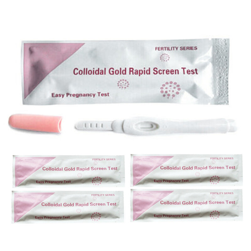 5/10Pcs HCG Frühen Schwangerschaft Tests Stick Stift Erwachsene Weibliche Frauen Schwangere Schnelltest Private Urin Mess Schwangerschaft test Kit